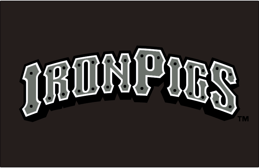 Lehigh Valley IronPigs 2014-Pres Jersey Logo iron on heat transfer